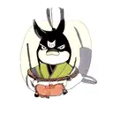 rana samurai tattoo design idea