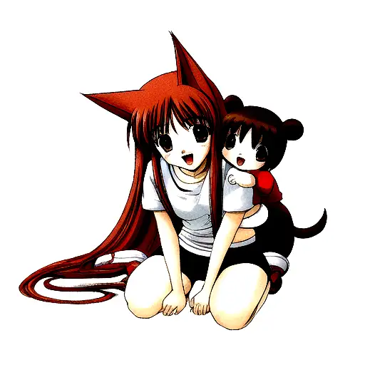 trainer Red child whit Alicia  tattoo design idea