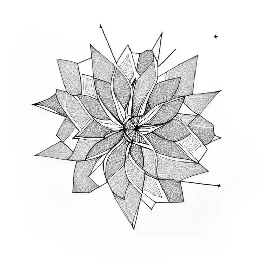 strelitzia tattoo design idea