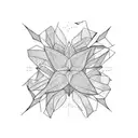 strelitzia tattoo design idea