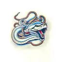 rattlesnake tattoo design idea