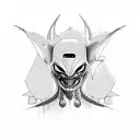 Dragonlike Xenomorph tattoo design idea