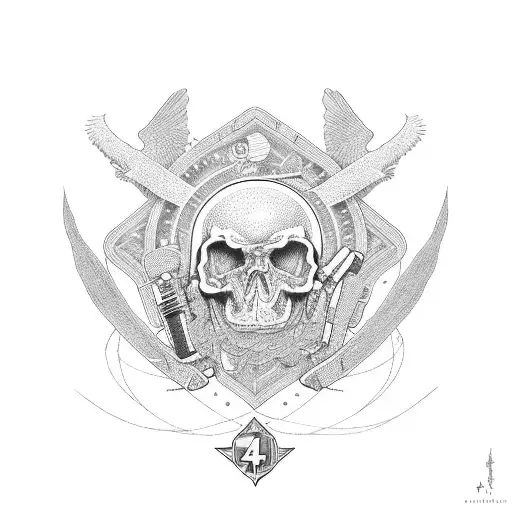 Airforce Squadrom 41 tattoo design idea