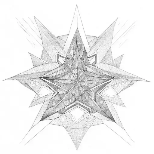 MIDA'S STAR tattoo design idea