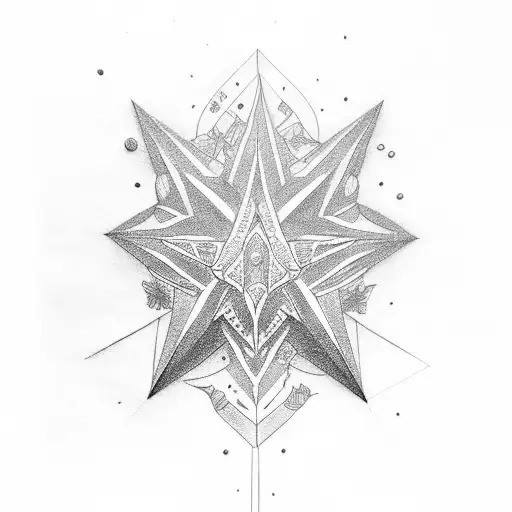 MIDA'S STAR tattoo design idea