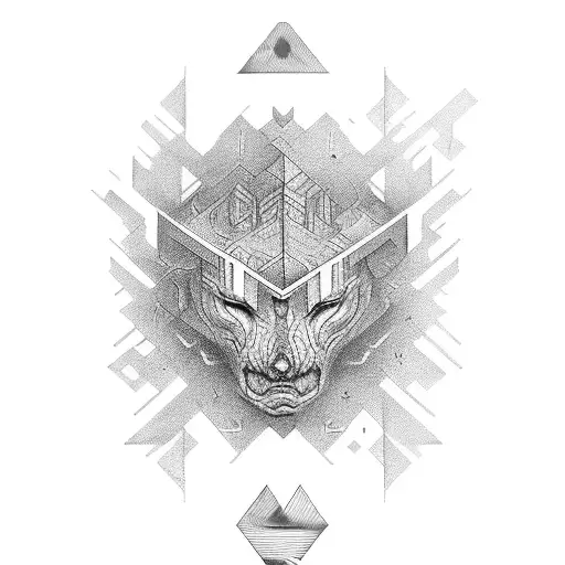 name tattoo: VISHAL in which v triangle & s $ sign tattoo design idea