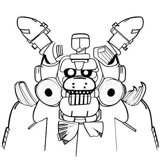 five nights at freddy  tattoo design idea