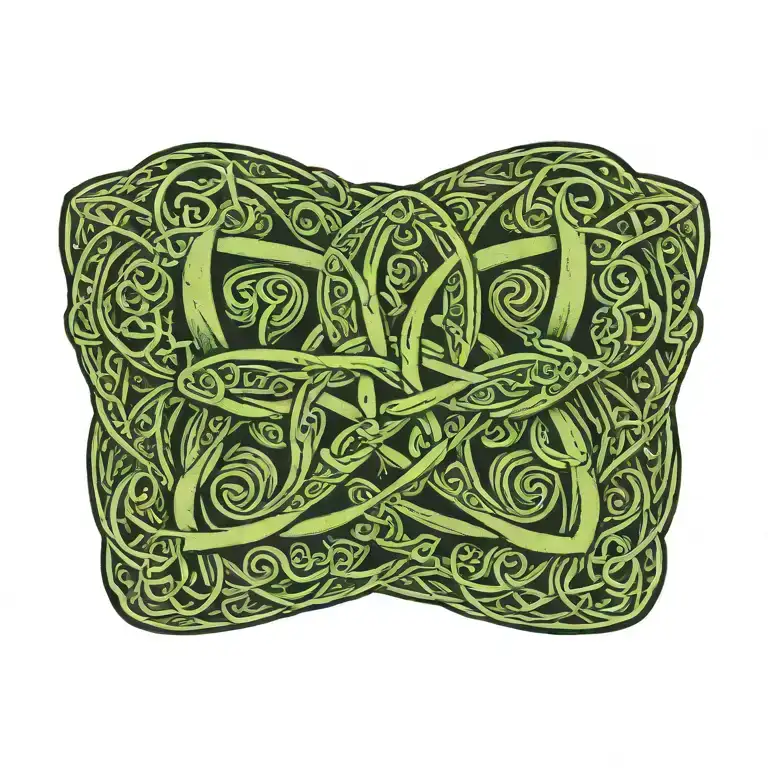 Celtic Trinity Knot tattoo design idea