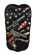 tattered and torn 2nd amendment flag tattoo design idea
