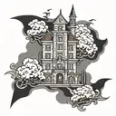 skyscraper tattoo design idea