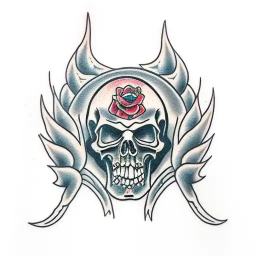 Grim Reaper tattoo design idea