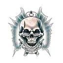 Grim Reaper tattoo design idea