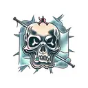 Grim Reaper tattoo design idea