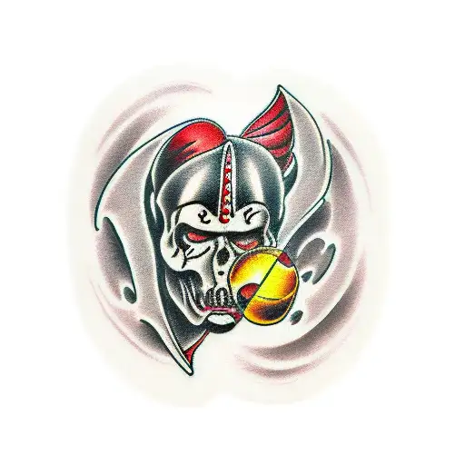 kiss band tattoo design idea