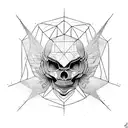 cyber sigilism  tattoo design idea