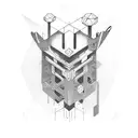 cyber sigilism  tattoo design idea