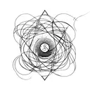 incorporate the chaos of nature with the calmness of nature tattoo design idea