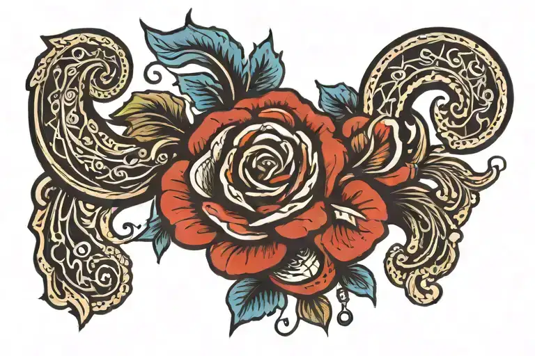 Bicep tattoo design idea