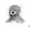 freddy krueger vs scream vs jason  tattoo design idea