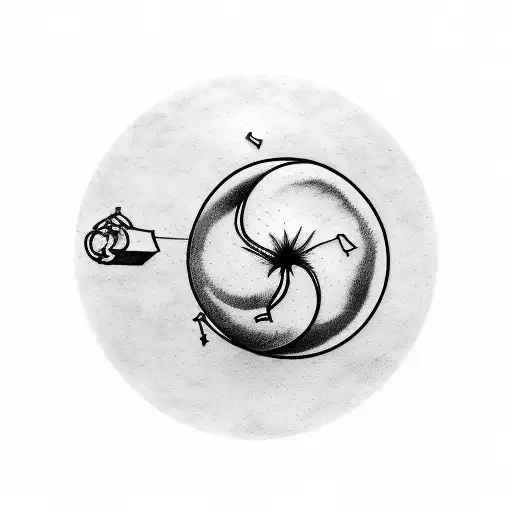 Sisyphus  tattoo design idea
