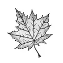 Maple Leaf tattoo design idea