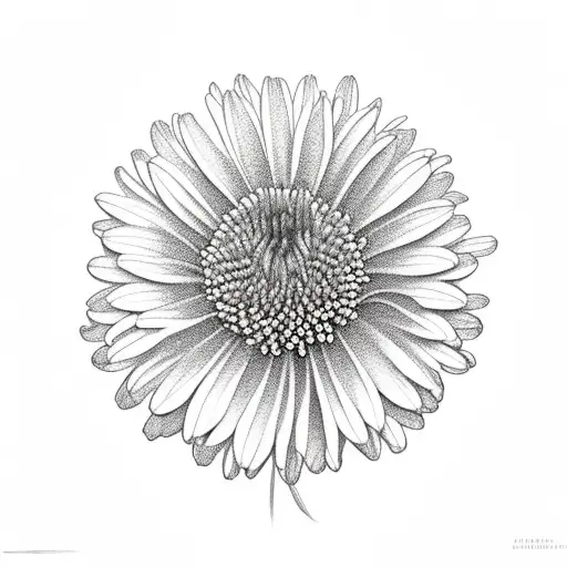 Chrysanthemum with scoprion  tattoo design idea