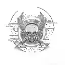 Ad astra Per aspera tattoo design idea