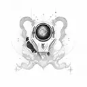 Ad astra Per aspera tattoo design idea