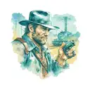 arthur morgan robbing a train passing tattoo design idea