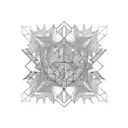 cascade tattoo design idea