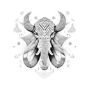 MAMMOTH tattoo design idea