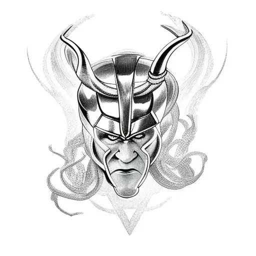 loki tattoo design idea