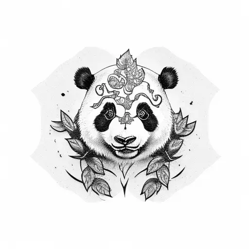 Panda tattoo |Panda tattoo design |Panda tattoo ideas |tattoo for girls