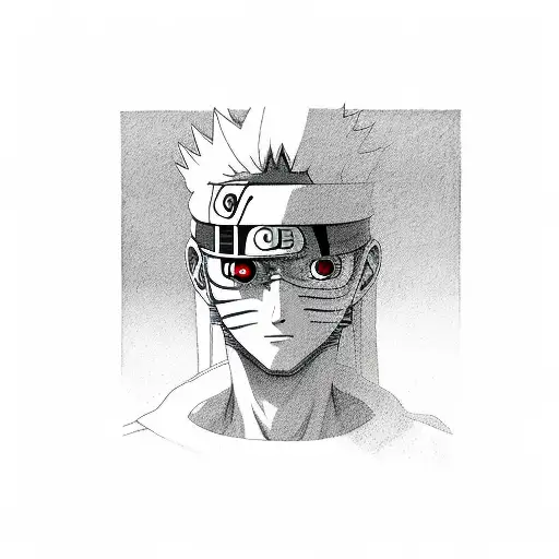 Obito Uchiha tattoo design idea