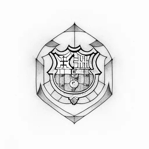 barcelona formula 1 tattoo design idea