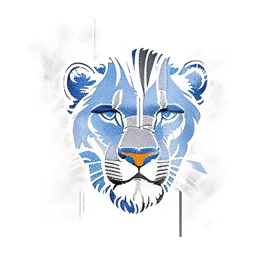 detroit lions  tattoo design idea