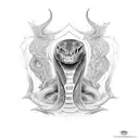 nagini tattoo design idea