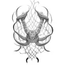 nagini tattoo design idea