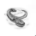 nagini tattoo design idea