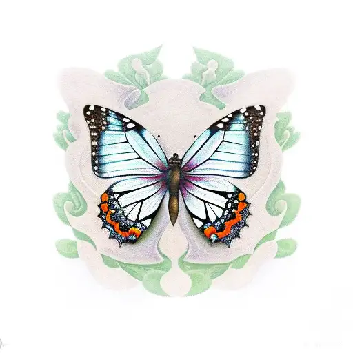 enjoy the butterflies, formula one, racecar, Spa-Francorchamps circuit tattoo design idea