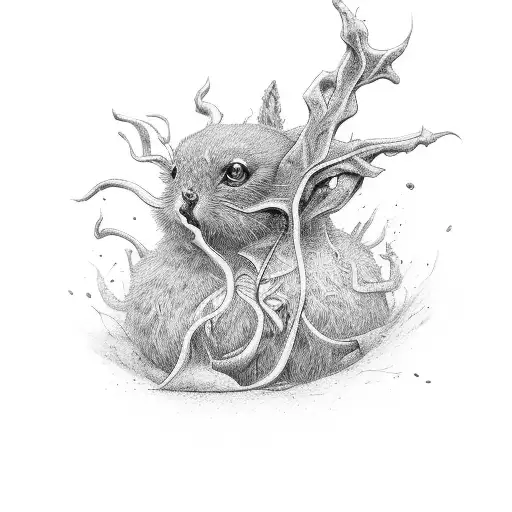 mandrake tattoo design idea