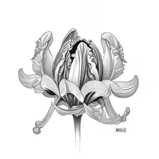 iris flowers 03 23 1944 03 20 2018 tattoo design idea
