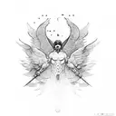 Icarus  tattoo design idea