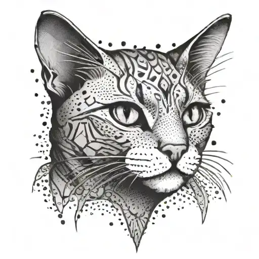 petplay BDSM cat  tattoo design idea