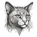 petplay BDSM cat  tattoo design idea