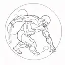 Sisyphus tattoo design idea