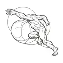 Sisyphus tattoo design idea