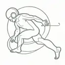 Sisyphus tattoo design idea