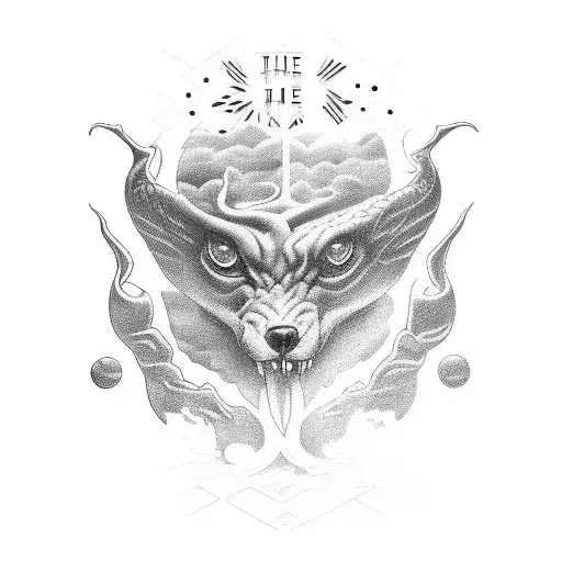 Bring Me The Horizon tattoo inspired by album arts tattoo design idea