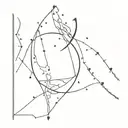 Constellation of Pisces and Capricorn combined tattoo tattoo design idea